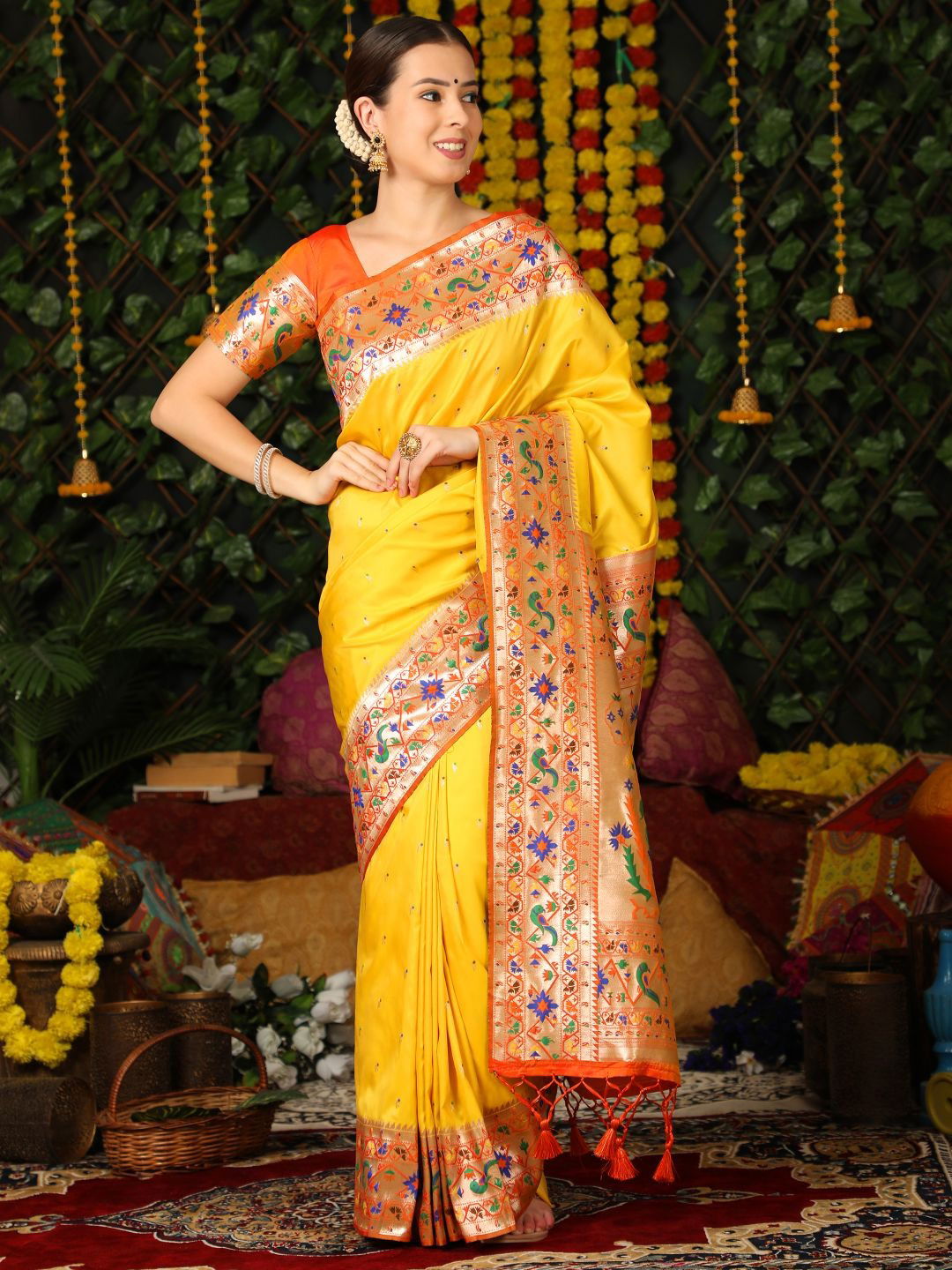 Paithani Srivalli Silk Party Wear Sarees Catalog